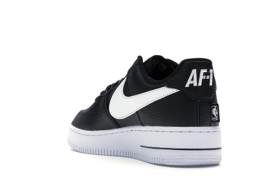 Vue 25 de Nike Air Force 1 Low NBA Black White