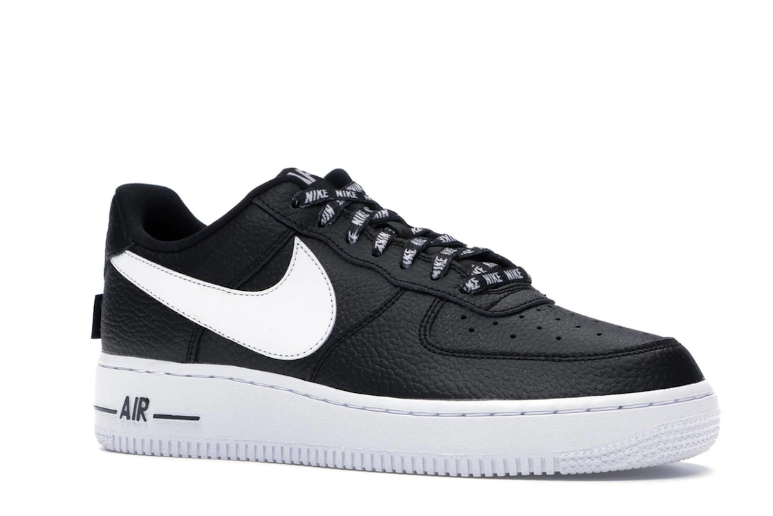 Vue 4 de Nike Air Force 1 Low NBA Black White