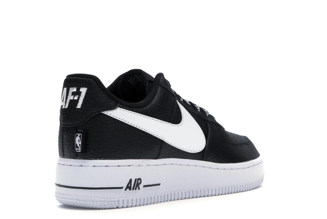 Vue 32 de Nike Air Force 1 Low NBA Black White