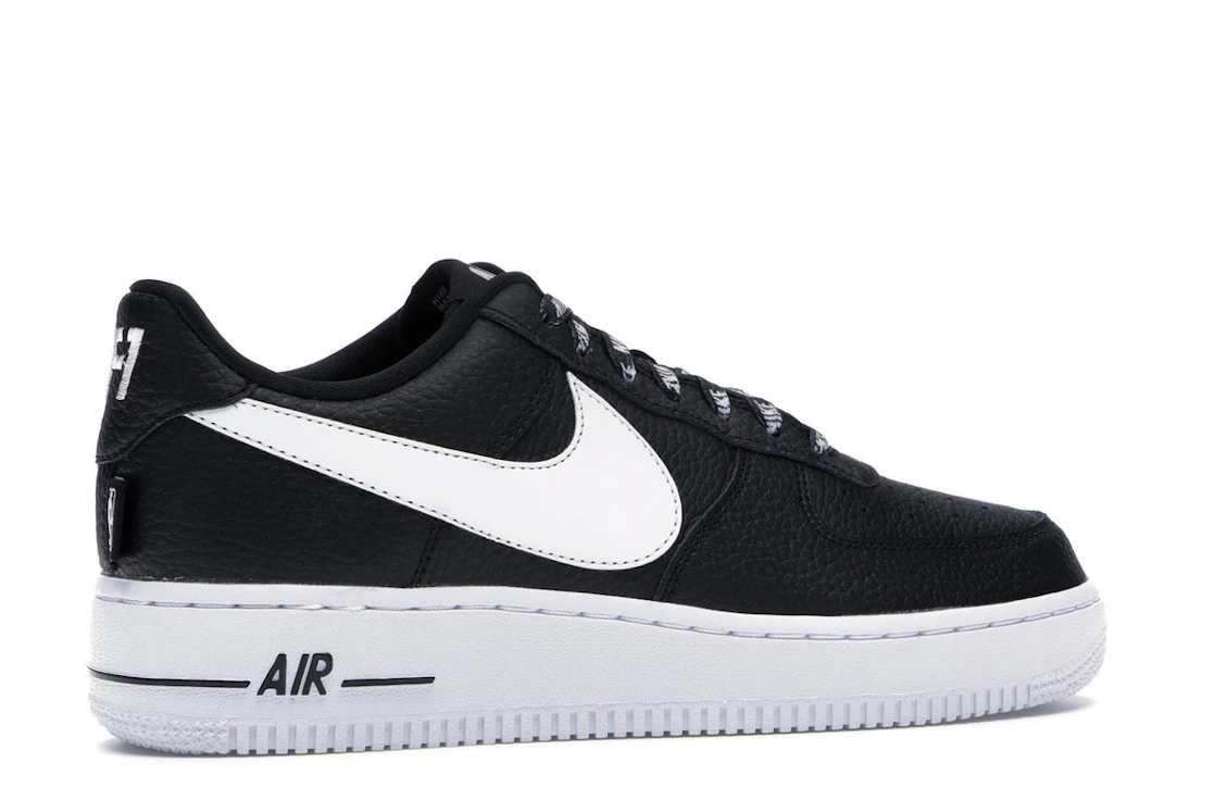 Vue 35 de Nike Air Force 1 Low NBA Black White