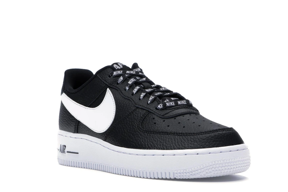 Vue 6 de Nike Air Force 1 Low NBA Black White