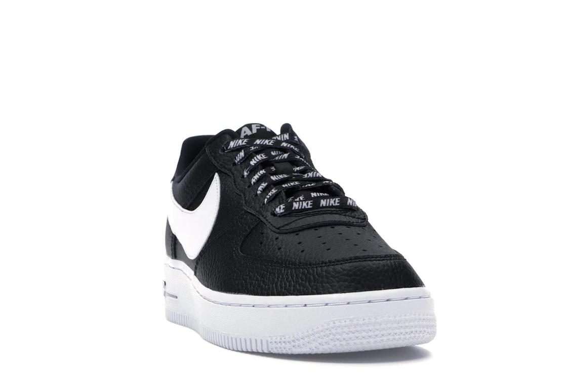 Vue 8 de Nike Air Force 1 Low NBA Black White