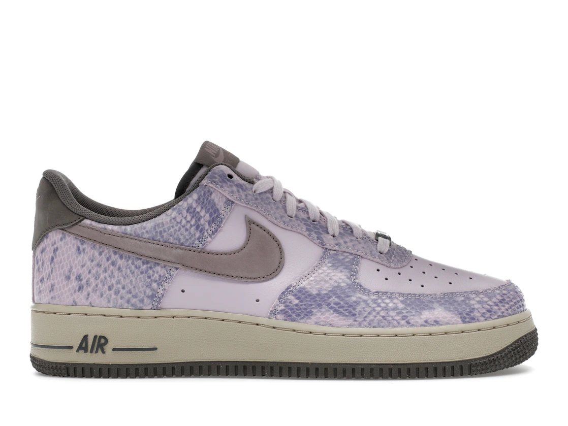 Vue 1 de Nike Air Force 1 Low Purple Snakeskin