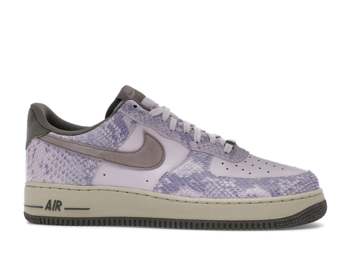Vue 2 de Nike Air Force 1 Low Purple Snakeskin