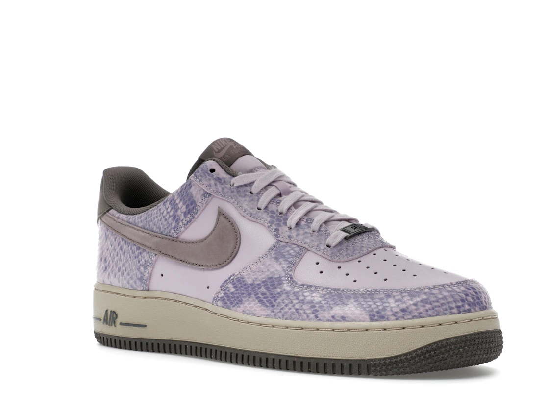 Vue 5 de Nike Air Force 1 Low Purple Snakeskin