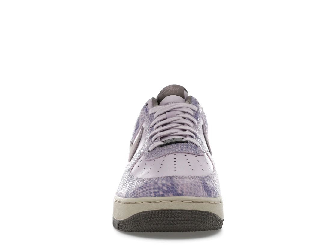 Vue 10 de Nike Air Force 1 Low Purple Snakeskin