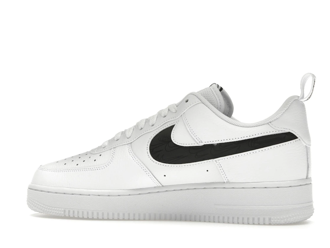 Vue 21 de Nike Air Force 1 Low Reflective Swoosh White Black