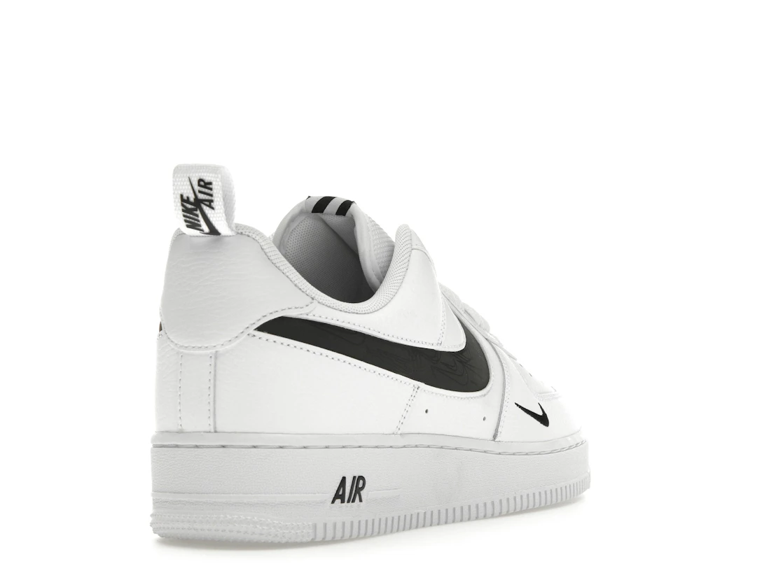 Vue 31 de Nike Air Force 1 Low Reflective Swoosh White Black