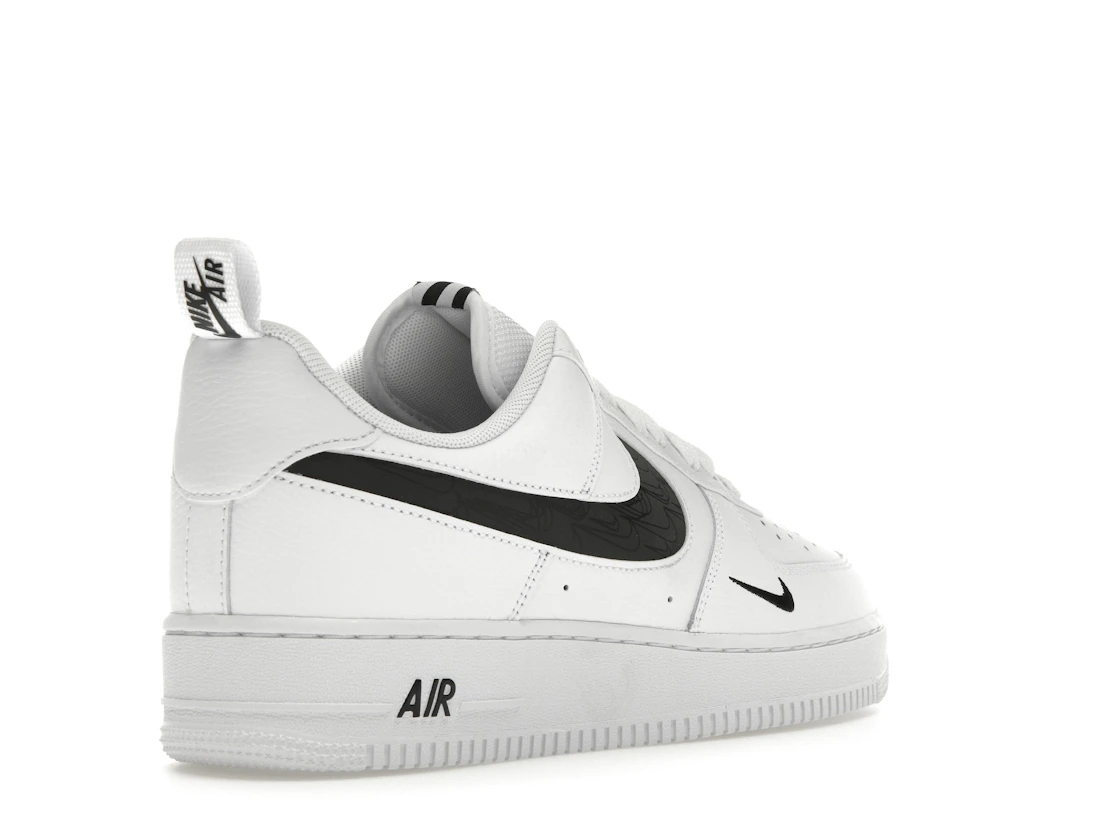 Vue 32 de Nike Air Force 1 Low Reflective Swoosh White Black