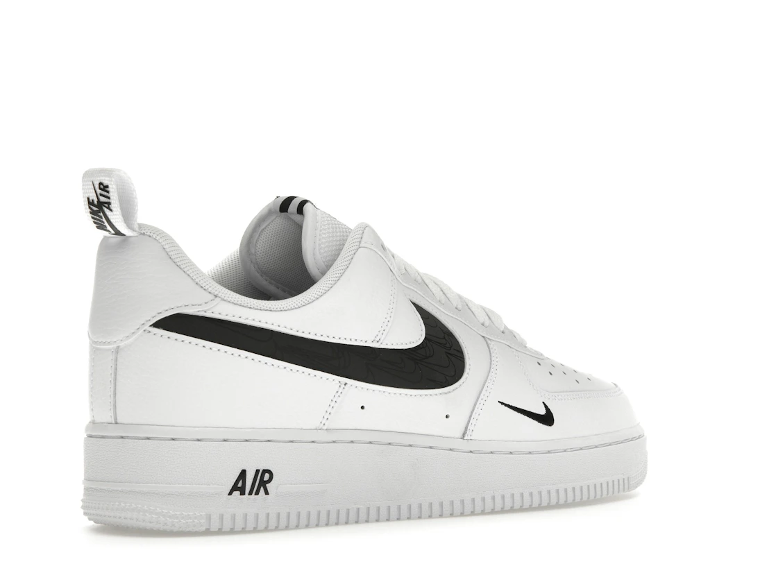 Vue 33 de Nike Air Force 1 Low Reflective Swoosh White Black