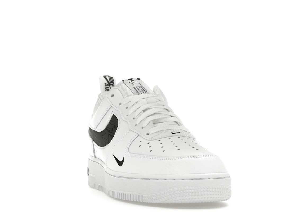 Vue 8 de Nike Air Force 1 Low Reflective Swoosh White Black