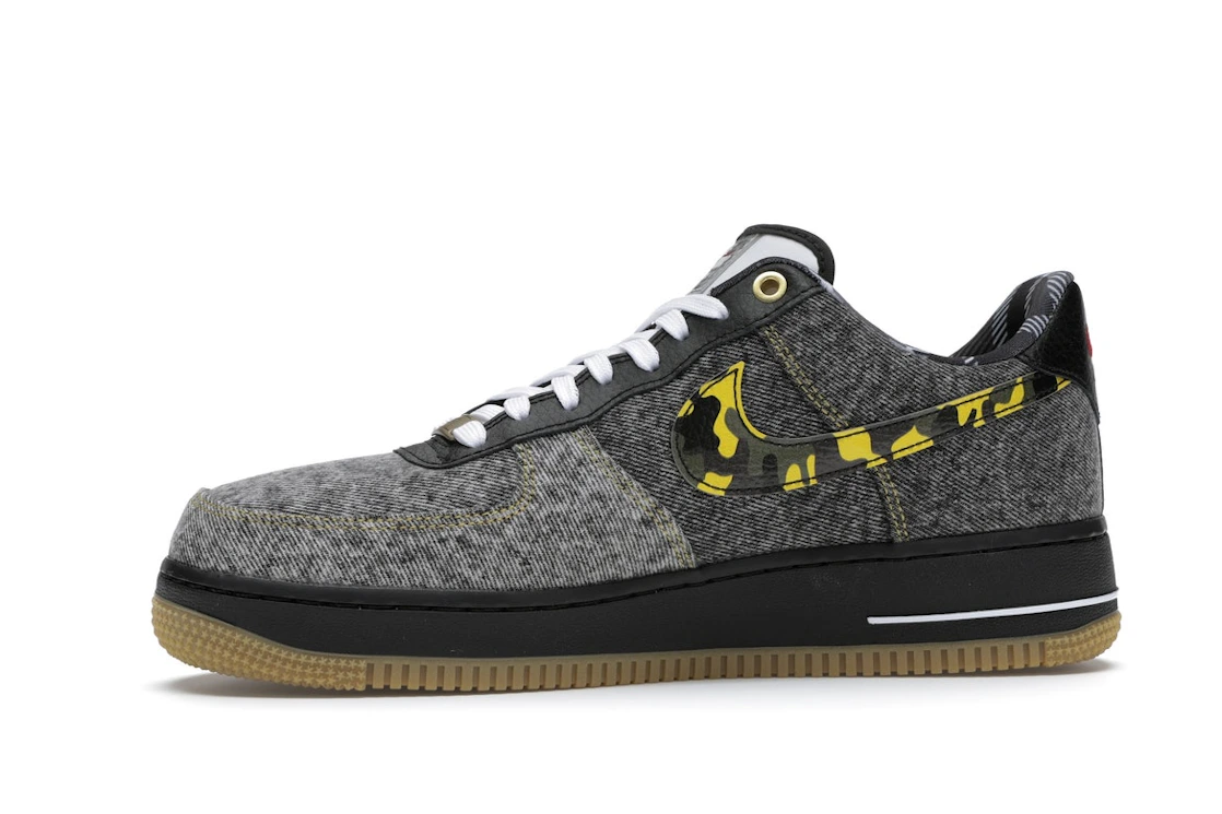 Vue 18 de Nike Air Force 1 Low Remix Black