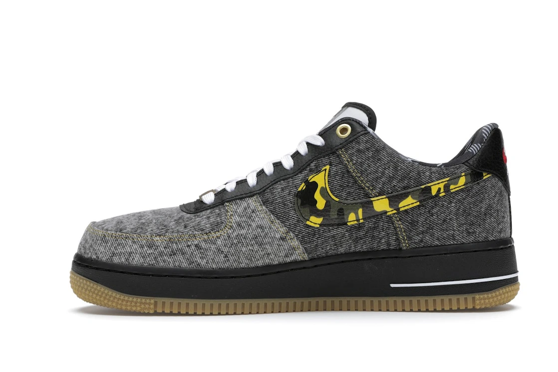 Vue 19 de Nike Air Force 1 Low Remix Black