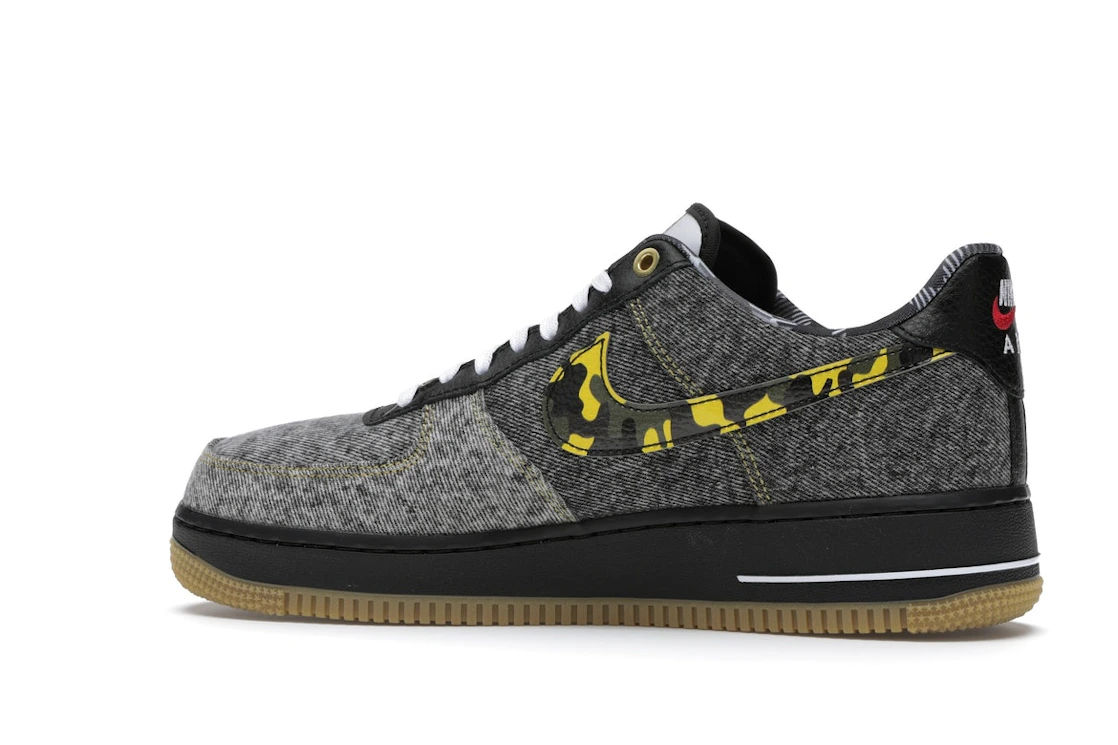 Vue 21 de Nike Air Force 1 Low Remix Black