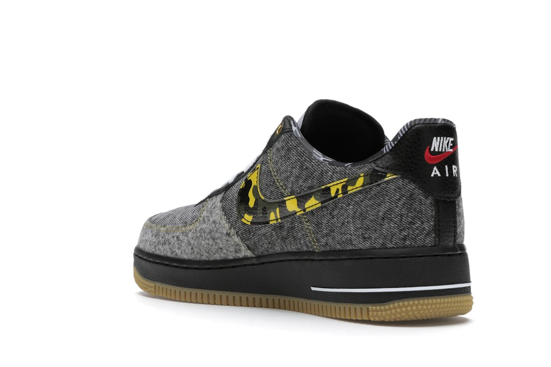 Vue 24 de Nike Air Force 1 Low Remix Black
