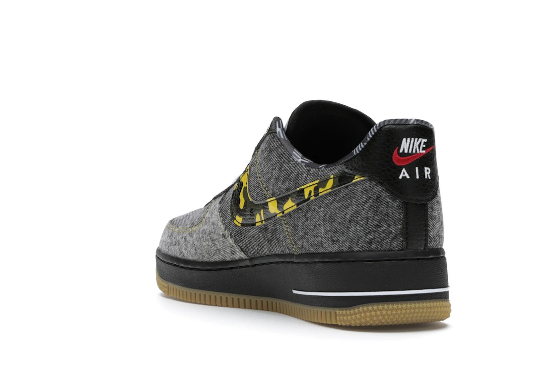 Vue 25 de Nike Air Force 1 Low Remix Black