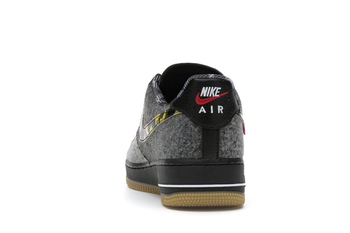 Vue 27 de Nike Air Force 1 Low Remix Black