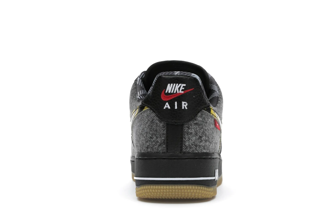 Vue 28 de Nike Air Force 1 Low Remix Black