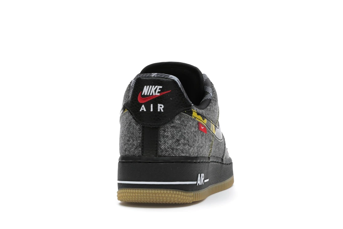 Vue 29 de Nike Air Force 1 Low Remix Black