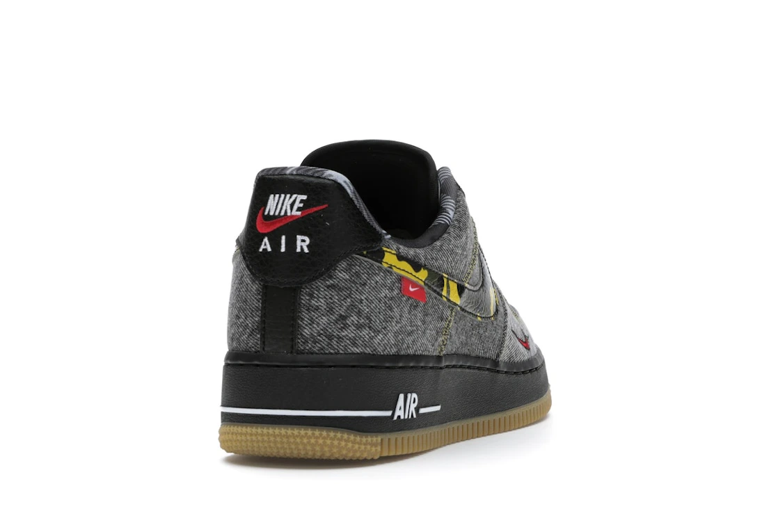 Vue 30 de Nike Air Force 1 Low Remix Black