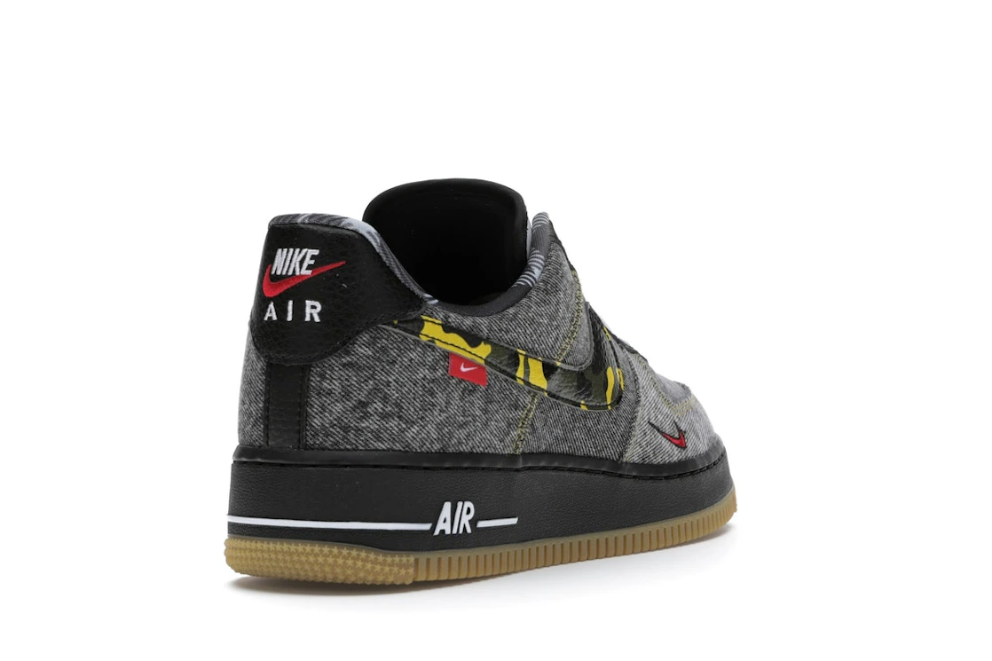 Vue 31 de Nike Air Force 1 Low Remix Black