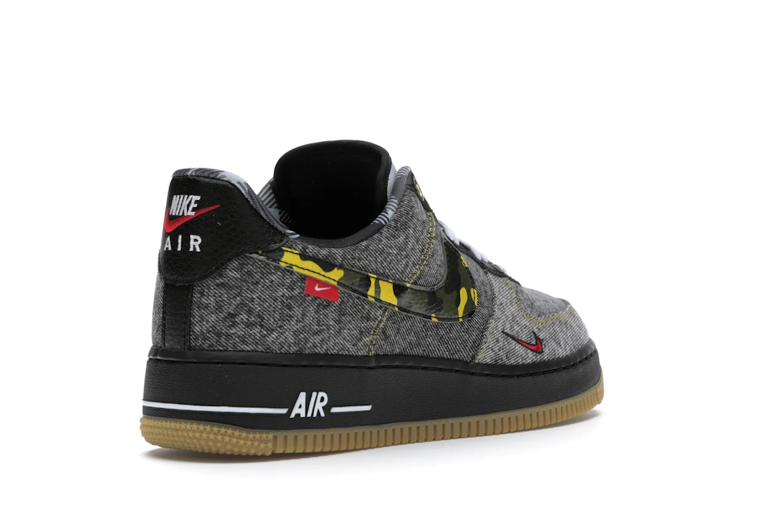 Vue 32 de Nike Air Force 1 Low Remix Black