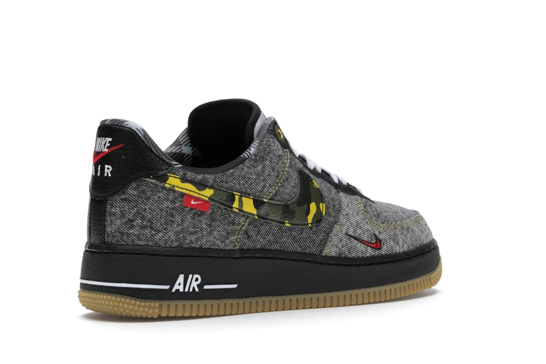 Vue 33 de Nike Air Force 1 Low Remix Black