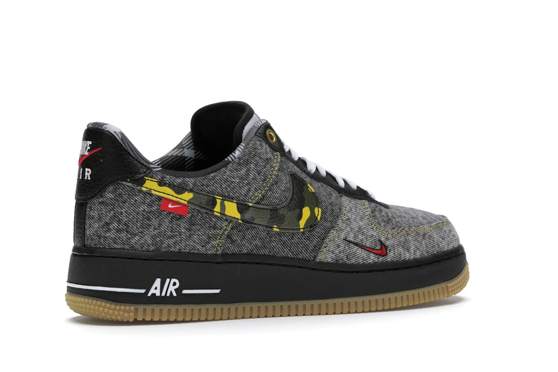 Vue 34 de Nike Air Force 1 Low Remix Black