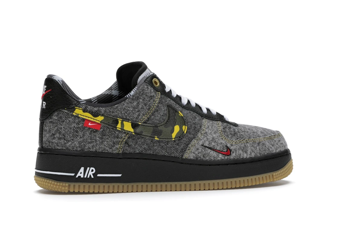 Vue 35 de Nike Air Force 1 Low Remix Black
