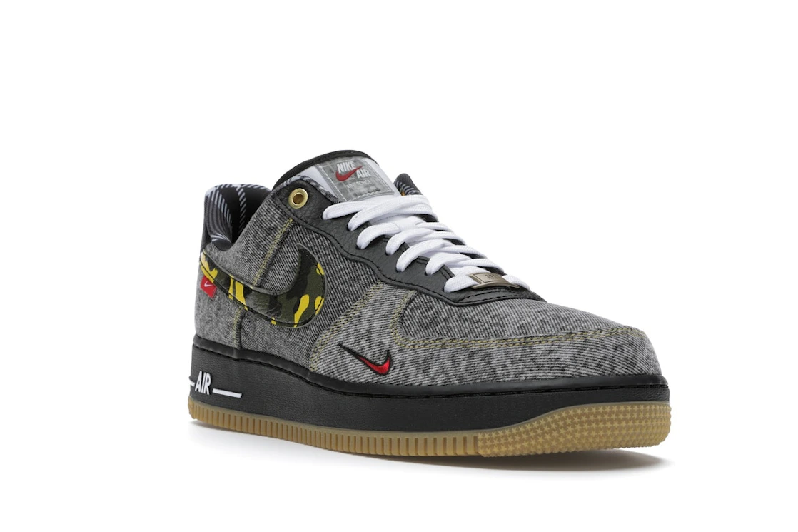 Vue 6 de Nike Air Force 1 Low Remix Black