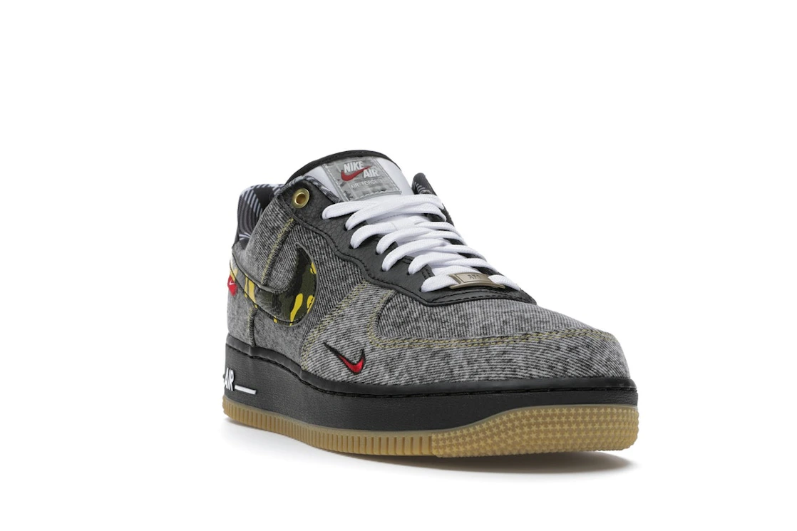Vue 7 de Nike Air Force 1 Low Remix Black