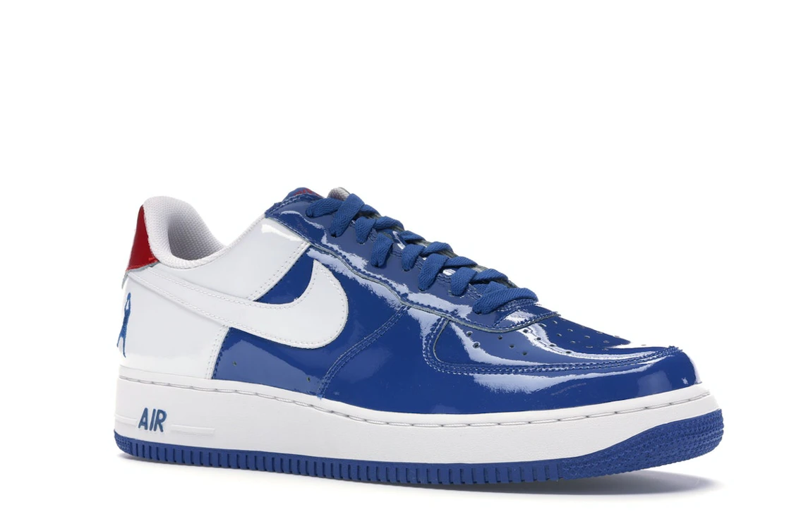 Vue 4 de Nike Air Force 1 Low Sheed Blue Jay