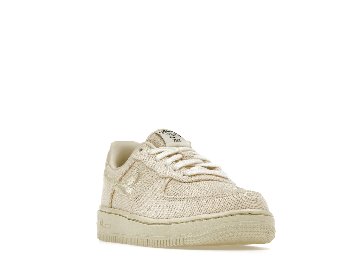 Vue 7 de Nike Air Force 1 Low Stussy Fossil (PS)