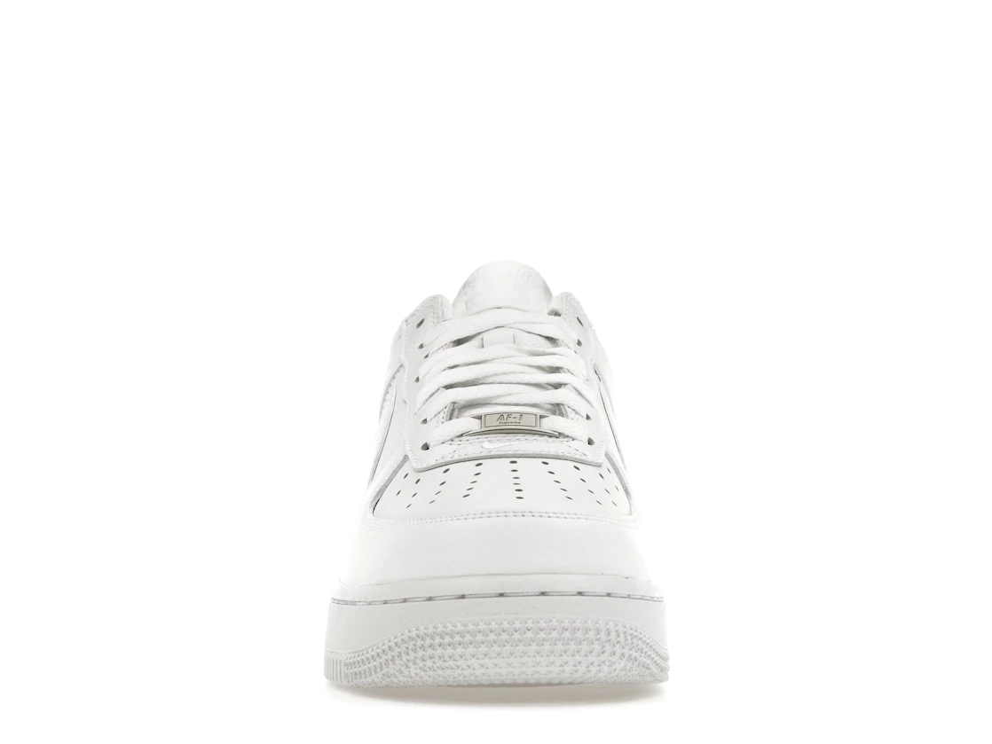 Vue 10 de Nike Air Force 1 Low Supreme White