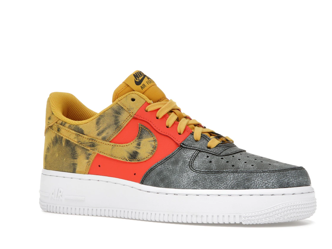 Vue 4 de Nike Air Force 1 Low Tie Dye Dark Sulphur