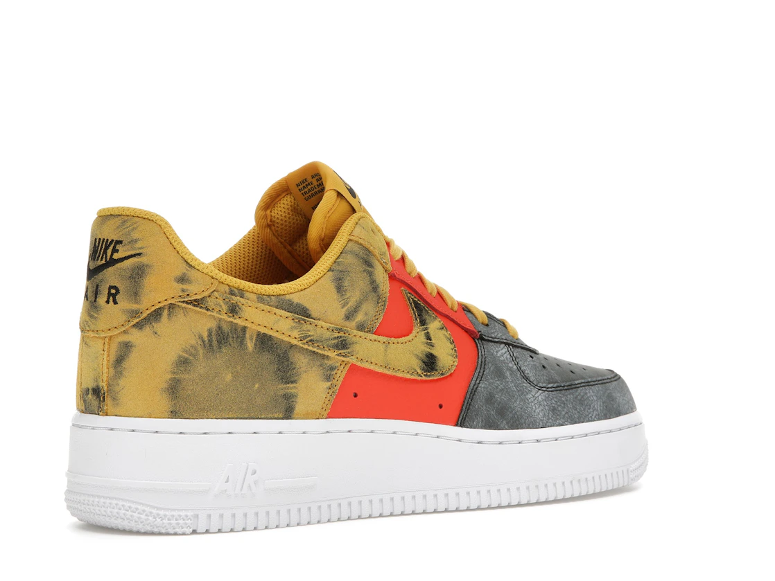 Vue 33 de Nike Air Force 1 Low Tie Dye Dark Sulphur
