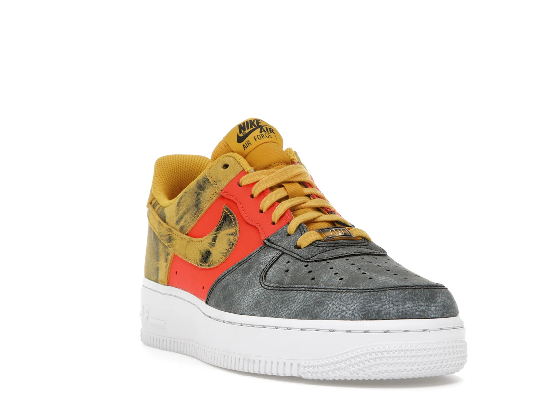 Vue 7 de Nike Air Force 1 Low Tie Dye Dark Sulphur