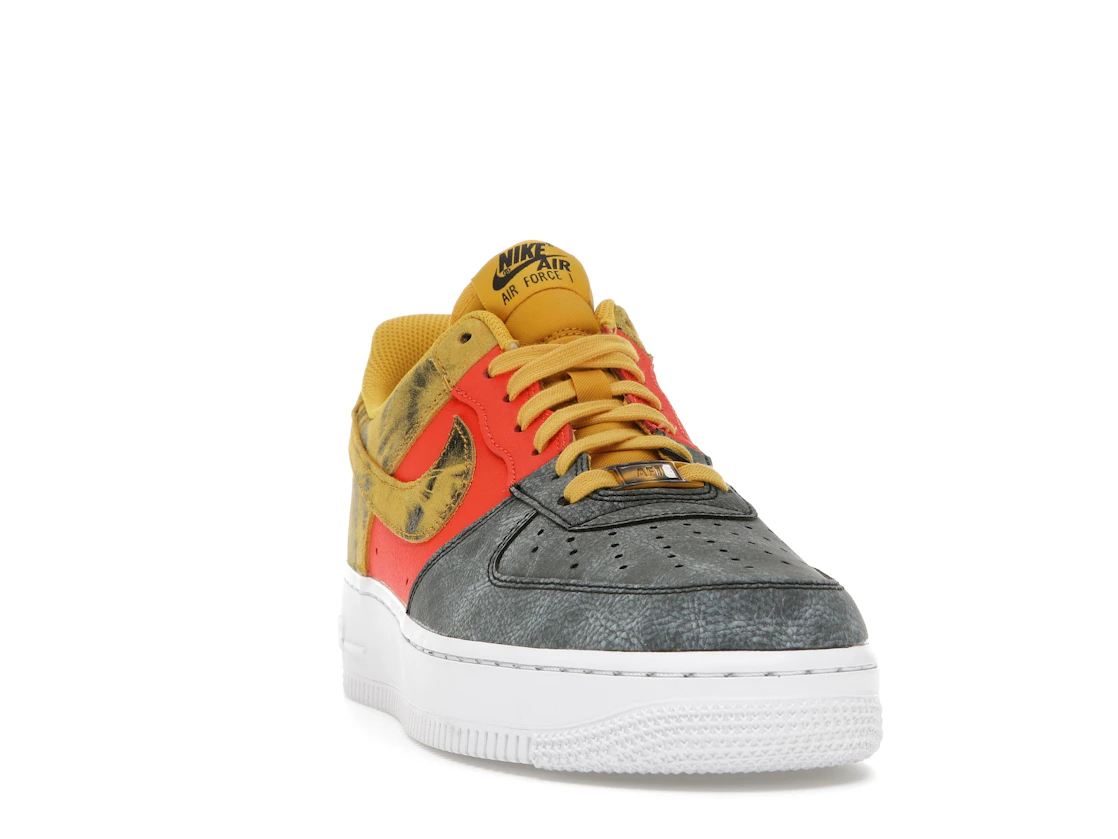 Vue 8 de Nike Air Force 1 Low Tie Dye Dark Sulphur