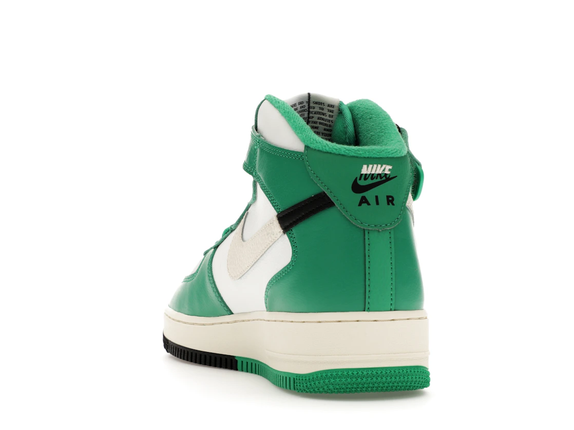 Vue 26 de Nike Air Force 1 Mid LV8 Split White Stadium Green
