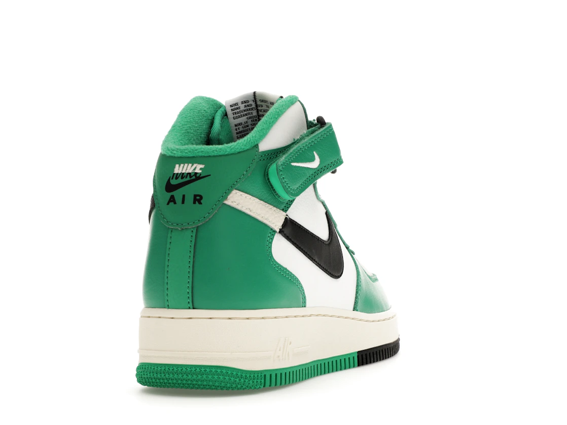 Vue 30 de Nike Air Force 1 Mid LV8 Split White Stadium Green