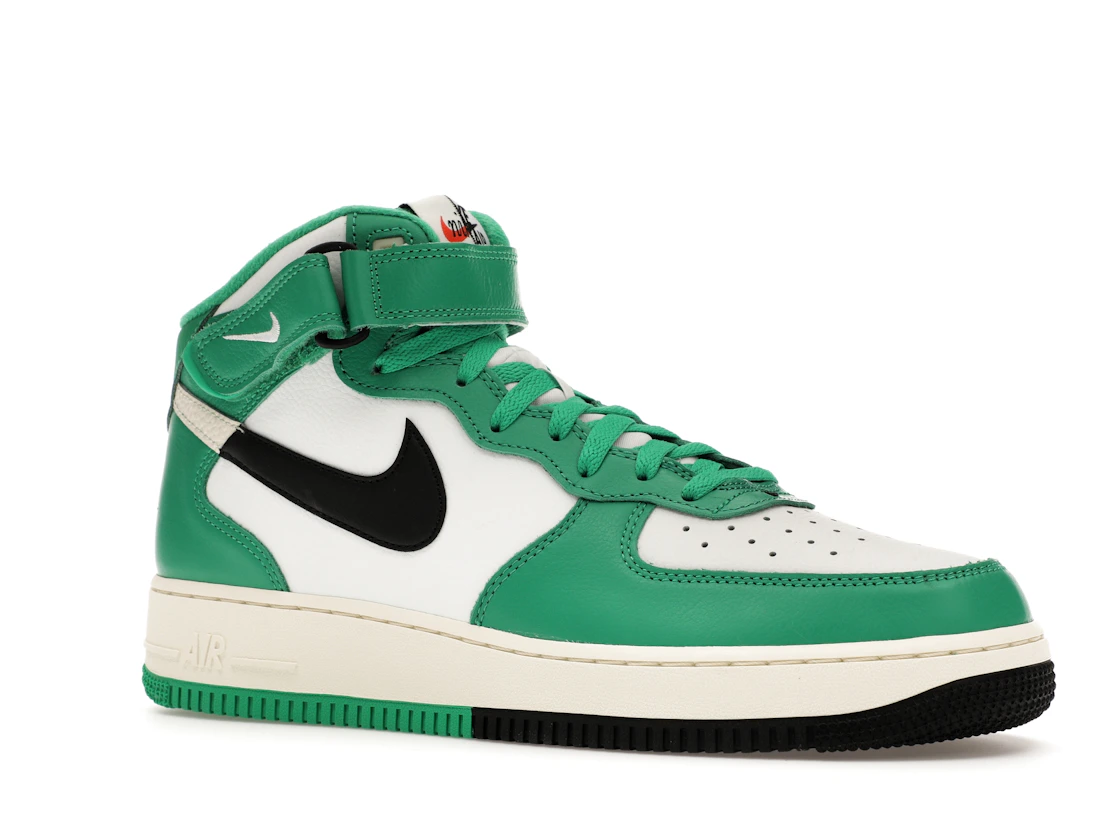 Vue 4 de Nike Air Force 1 Mid LV8 Split White Stadium Green