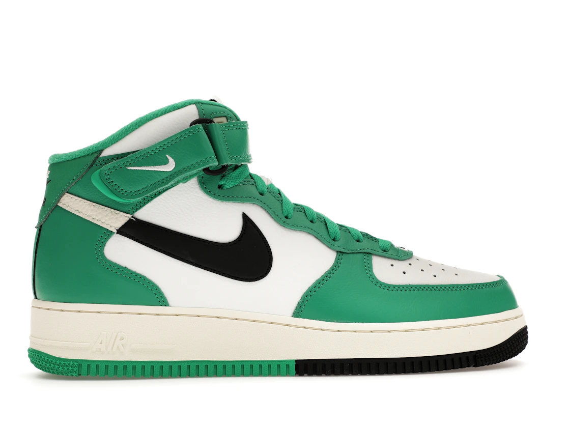Vue 36 de Nike Air Force 1 Mid LV8 Split White Stadium Green
