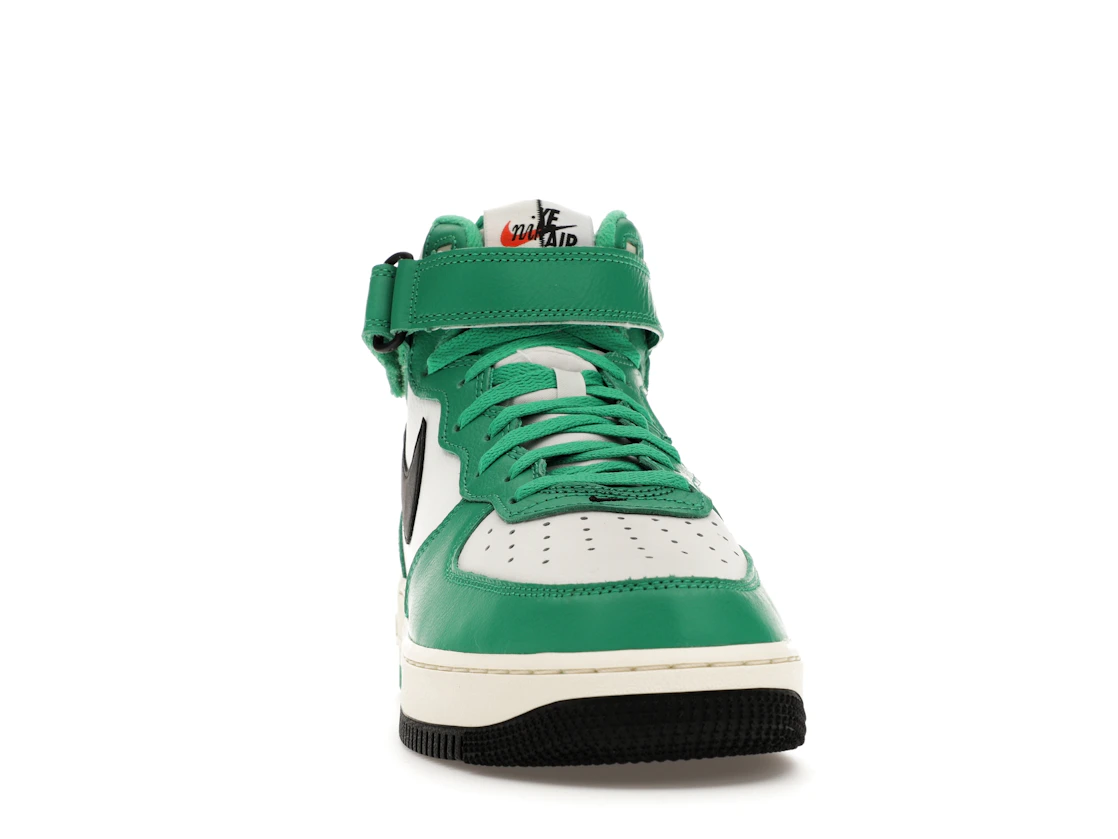 Vue 9 de Nike Air Force 1 Mid LV8 Split White Stadium Green