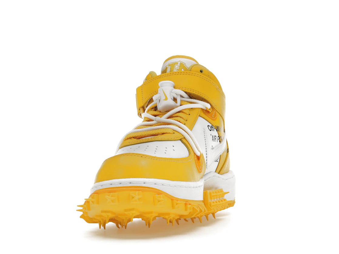 Vue 12 de Nike Air Force 1 Mid SP Off-White Varsity Maize