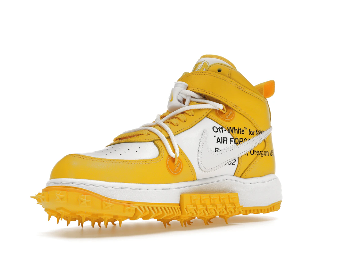 Vue 15 de Nike Air Force 1 Mid SP Off-White Varsity Maize