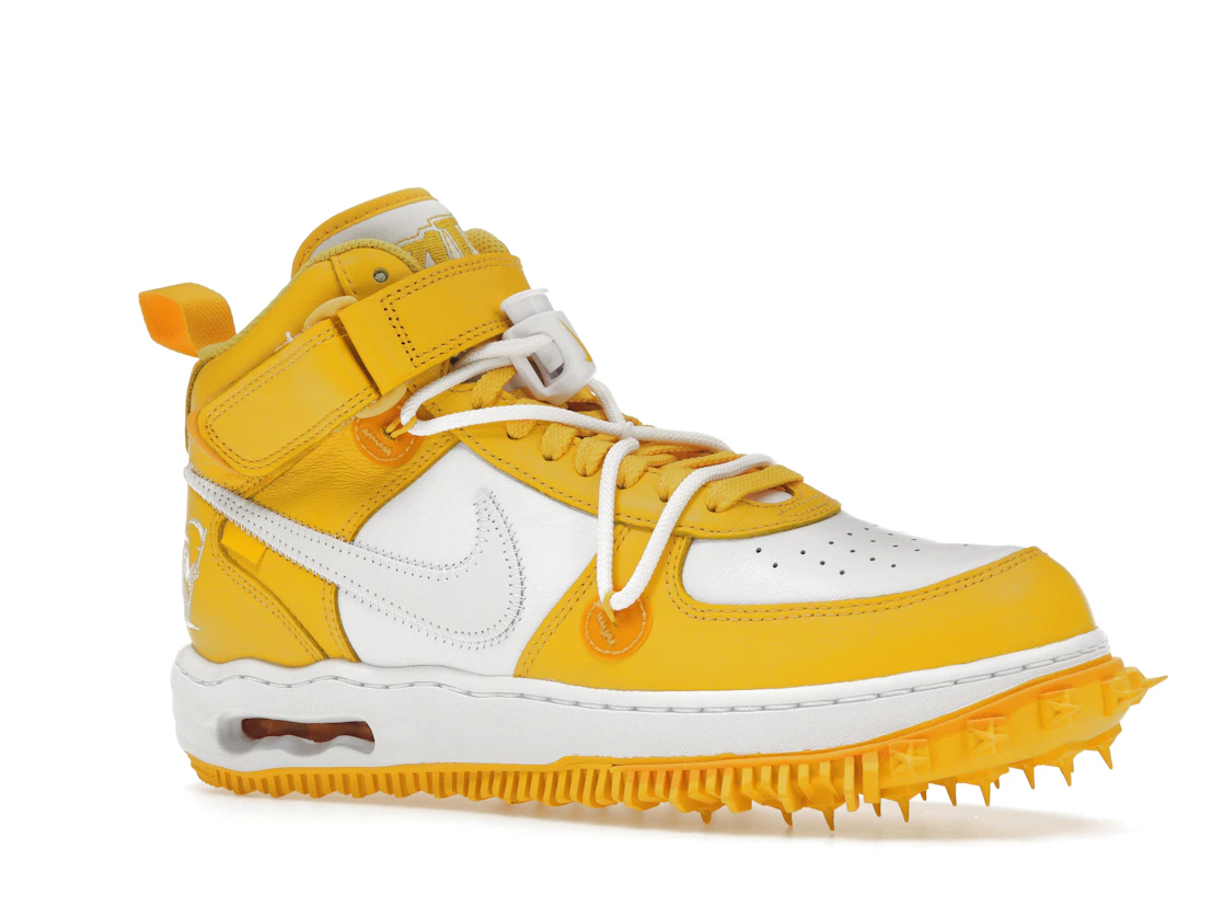 Vue 4 de Nike Air Force 1 Mid SP Off-White Varsity Maize