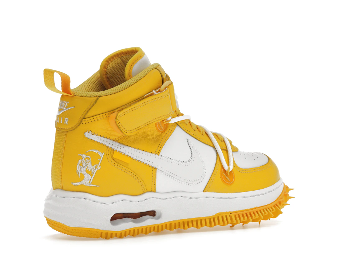 Vue 33 de Nike Air Force 1 Mid SP Off-White Varsity Maize