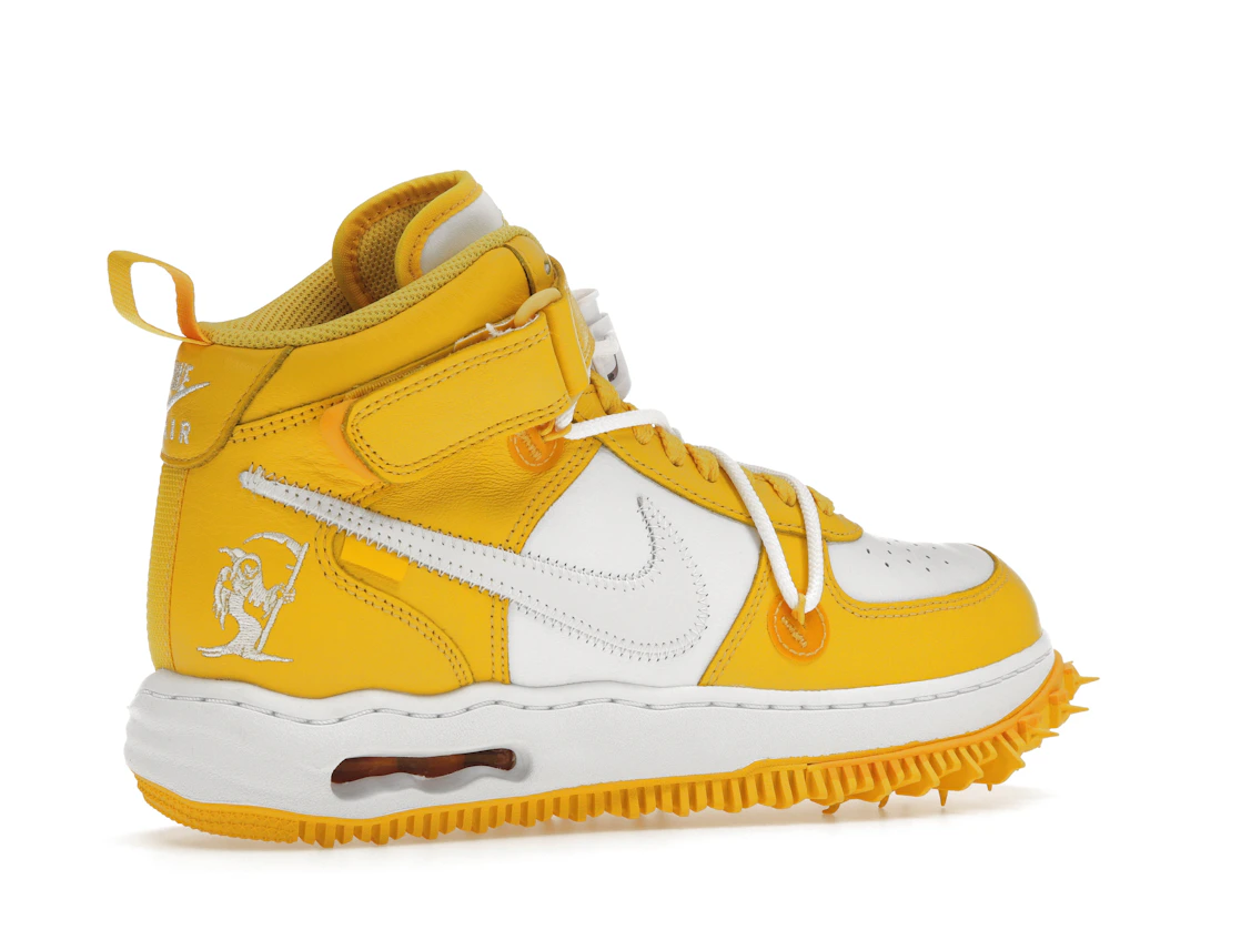 Vue 34 de Nike Air Force 1 Mid SP Off-White Varsity Maize