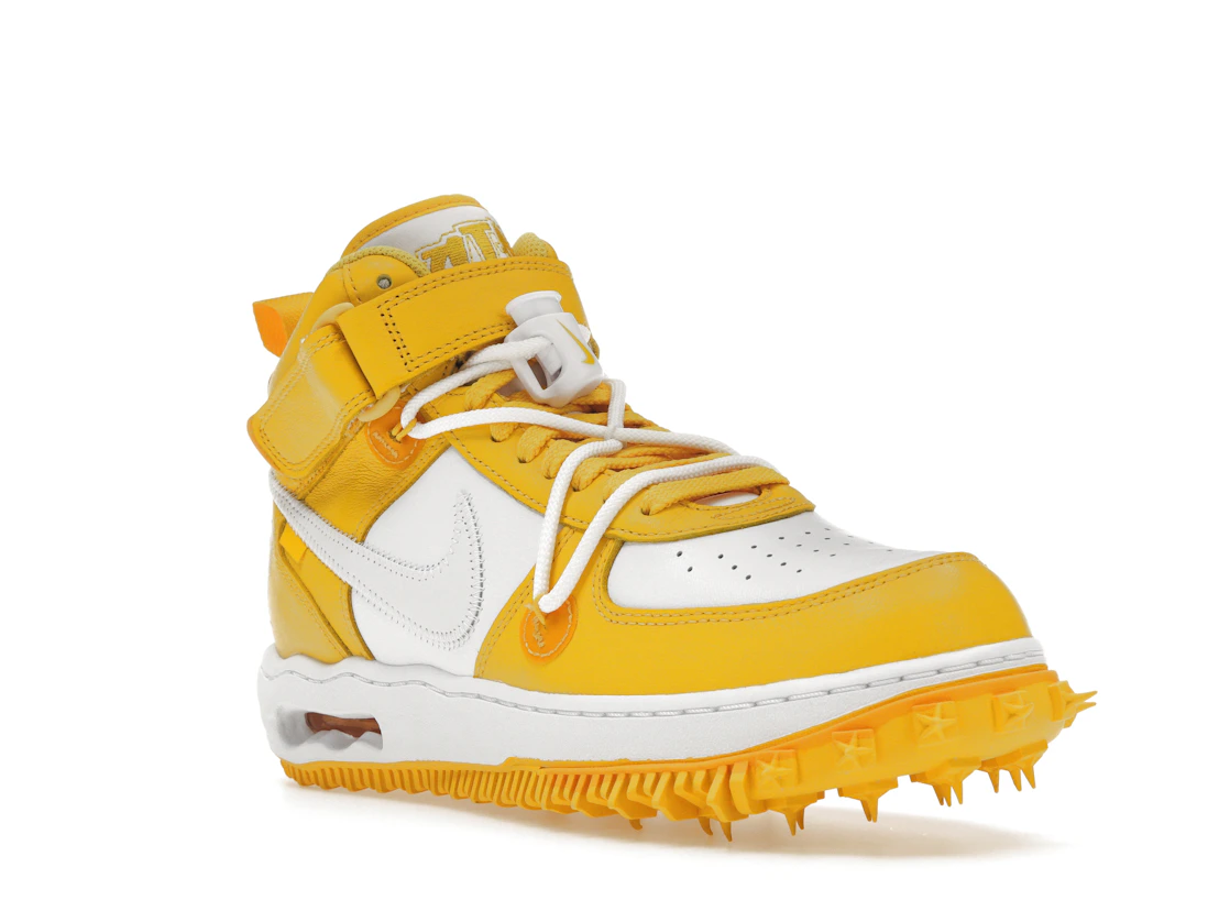 Vue 6 de Nike Air Force 1 Mid SP Off-White Varsity Maize
