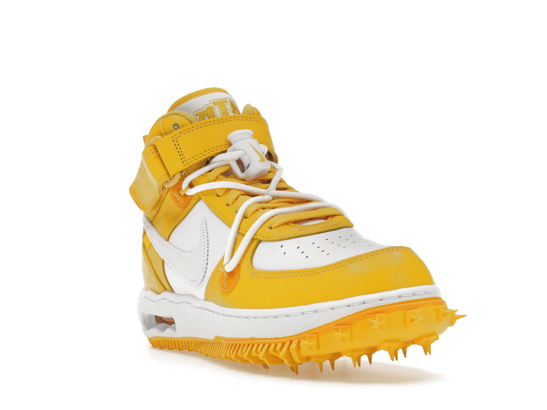 Vue 7 de Nike Air Force 1 Mid SP Off-White Varsity Maize